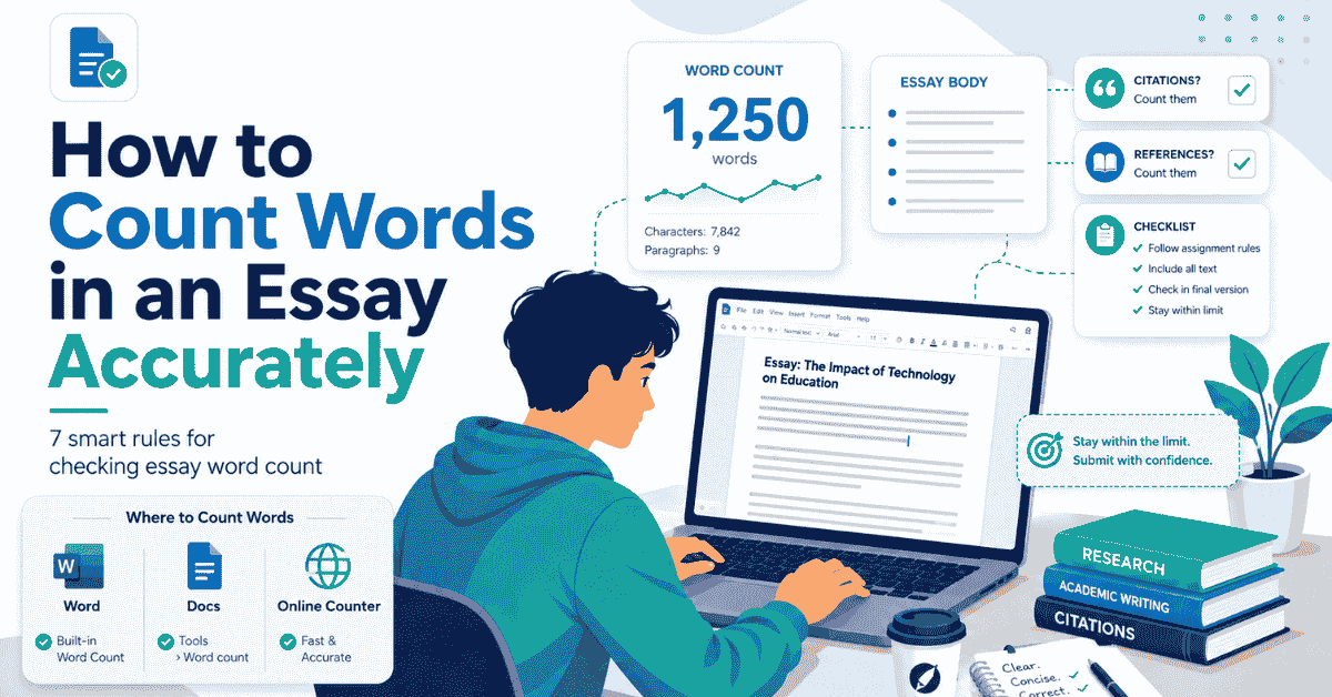Count Words in an Essay Accurately