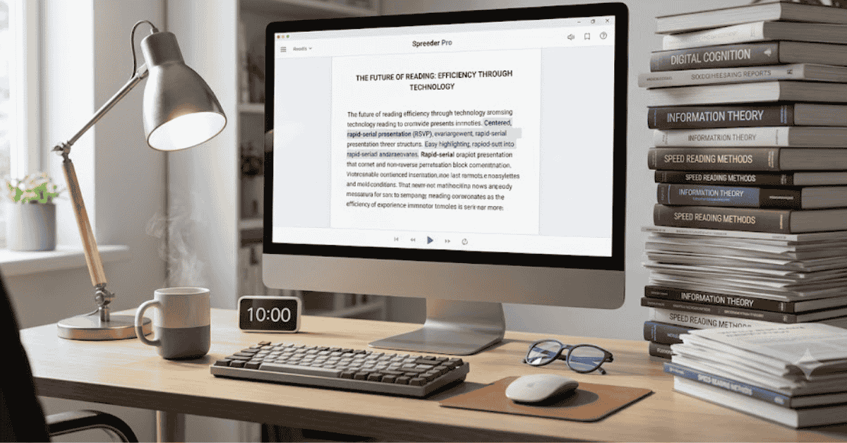 Speed reading apps and software for PC