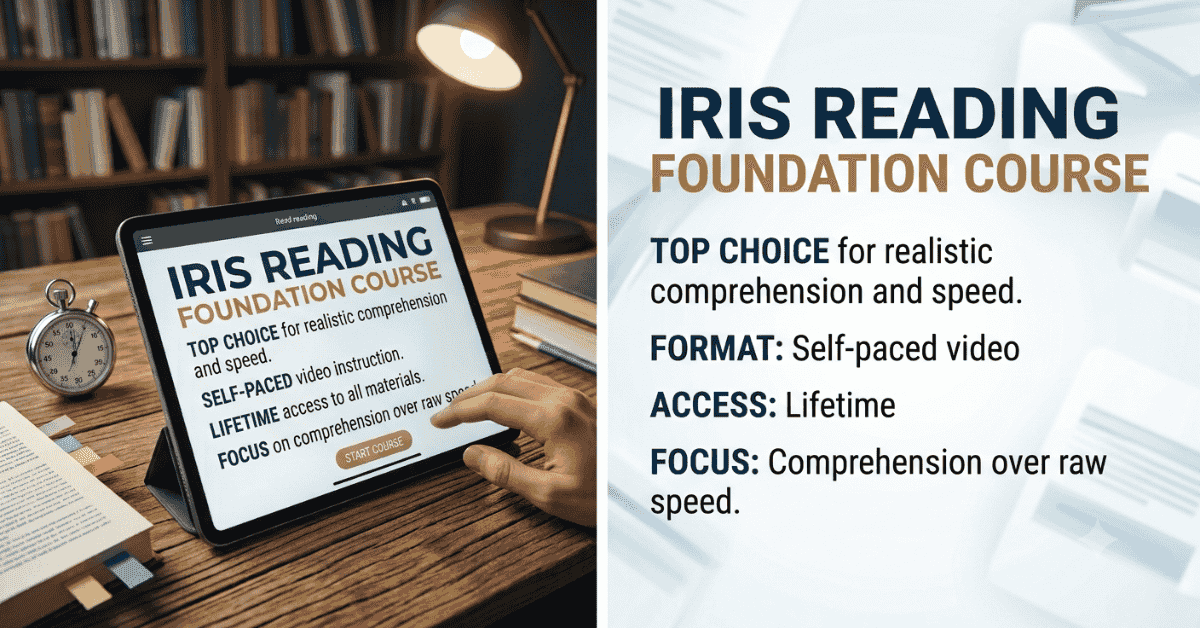 Best speed reading programs and courses