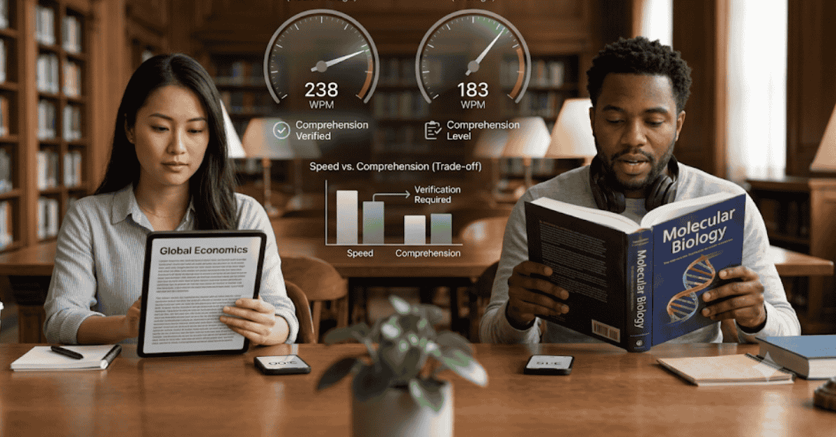 silent vs aloud reading speed