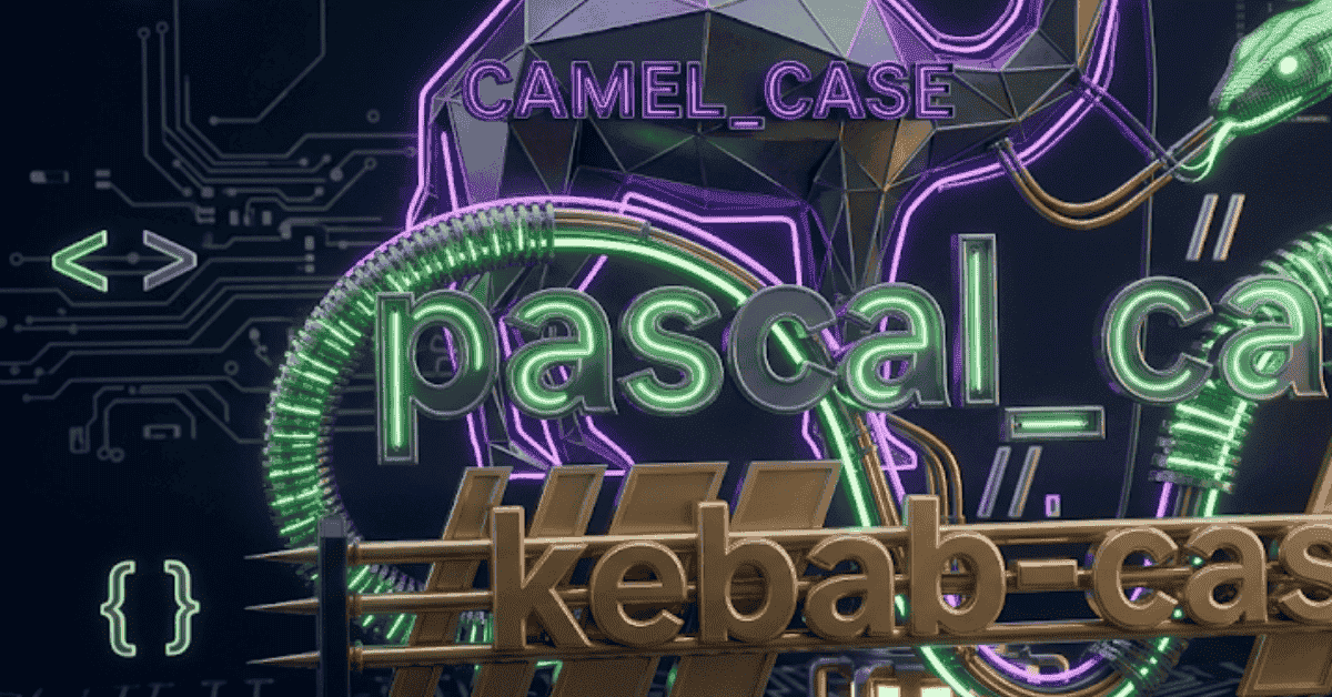 snake_case vs camel_case